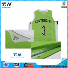 2016 New Custom Sublimation Reversible Basketball Uniforms